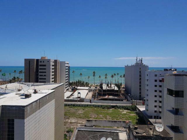Lindo Ap Em Andar Alto, Vista Para O Mar E Mesmo Andar Da Piscina Maceió Eksteriør billede